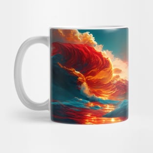 Wild wave Mug